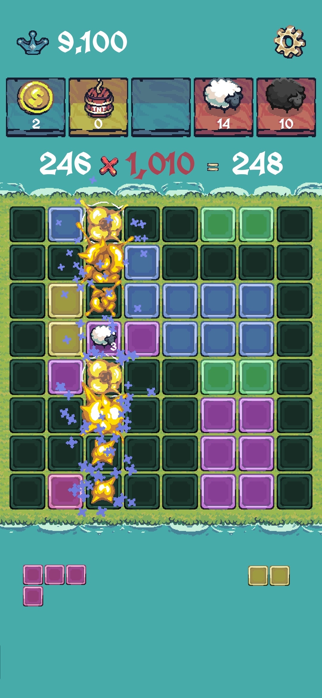 Sheep Block Puzzle Gameplay